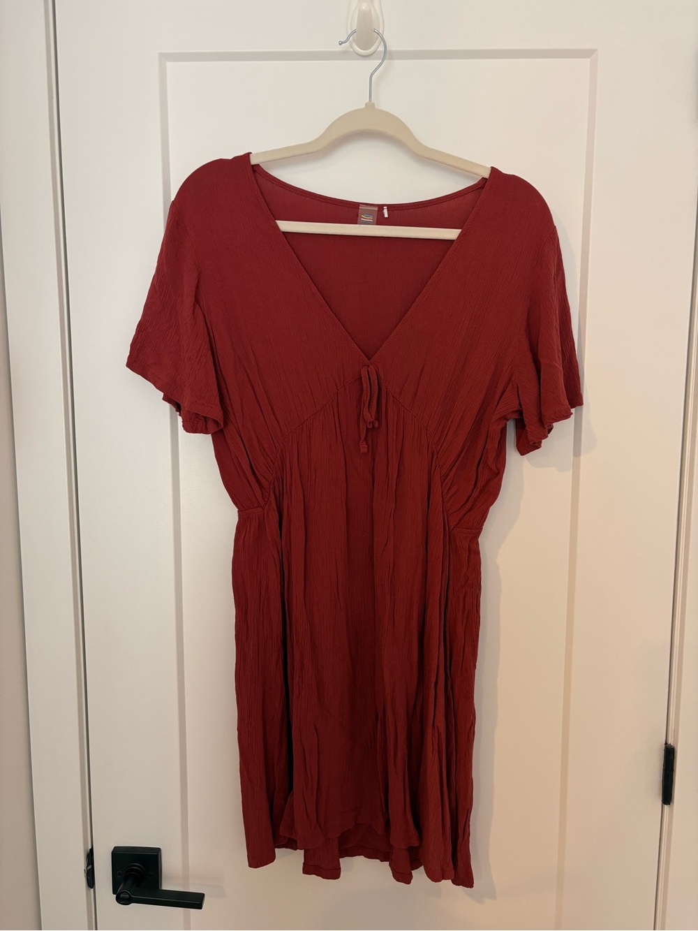 Tropik Burnt Orange Beach Dress